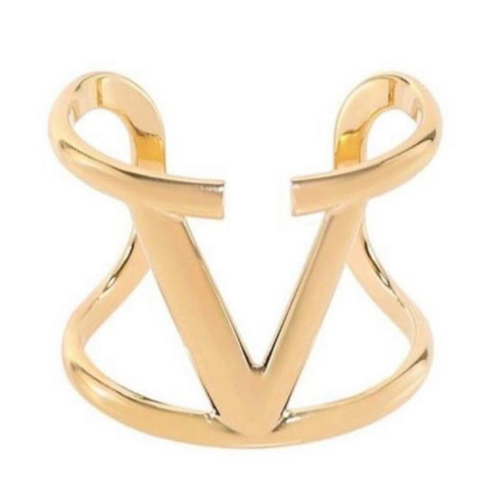 VALENTINO GARAVANI VLOGO gold tone bracelet bangle S
